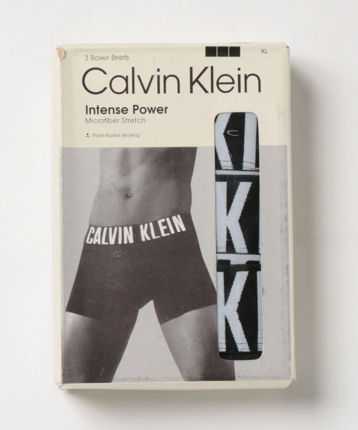 Мужские боксеры Calvin Klein Intense Power Microfiber Stretch Boxer 3pk, Черный — фото 2
