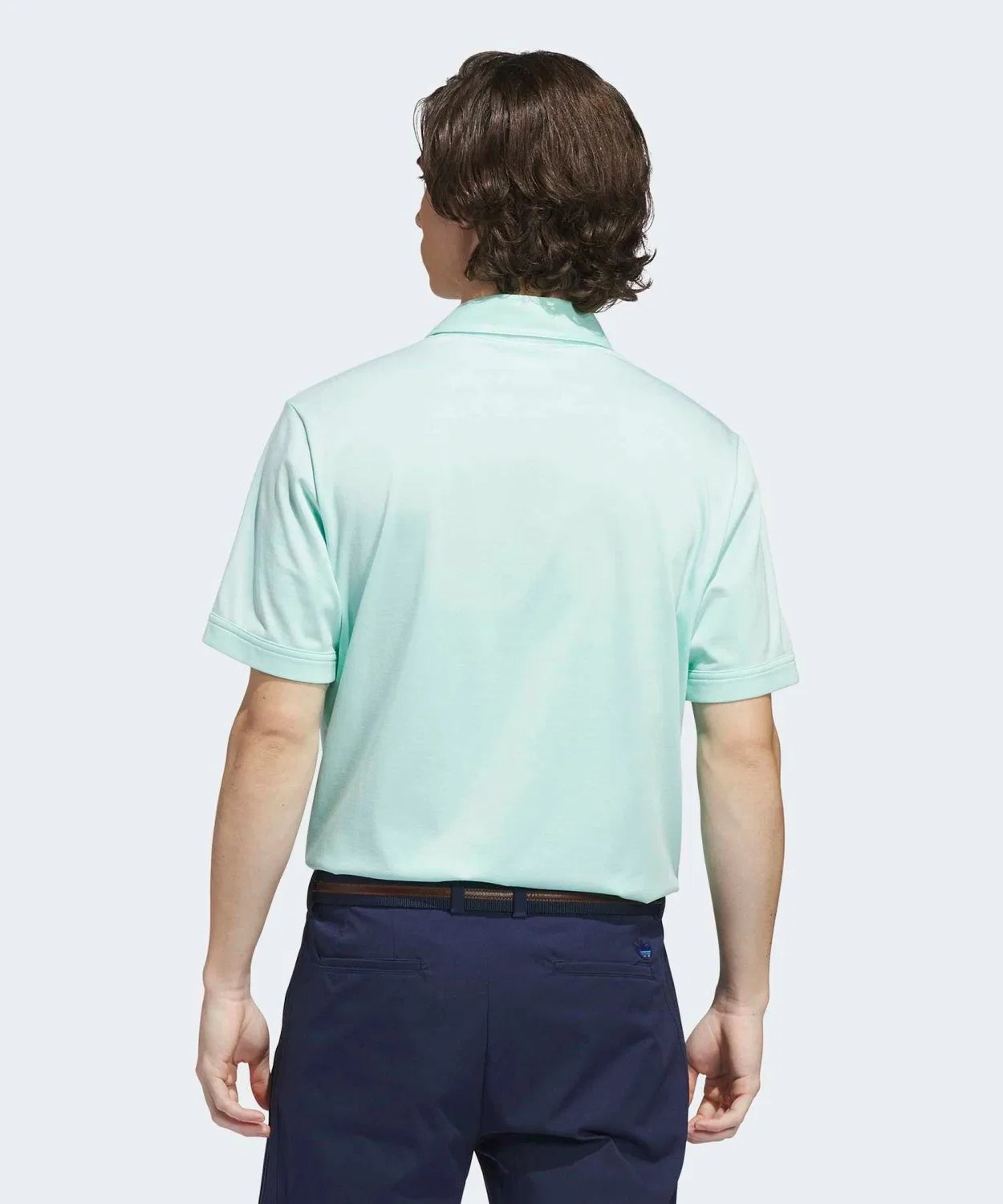 Мужская футболка-поло с коротким рукавом Adidas Golf Original Golf Chest Pocket, Green — фото 2