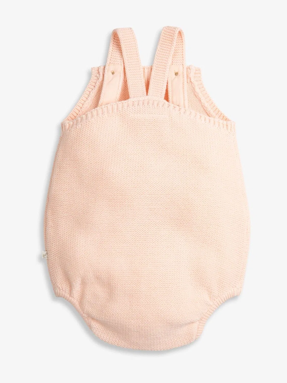 Комбинезон вязаный, модель Stylish Knitted The Little Tailor, розовый — фото 2