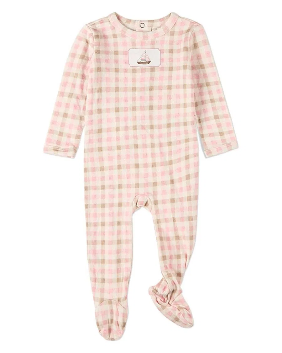Детский боди-комбинезон с длинным рукавом MeMoi, Pink