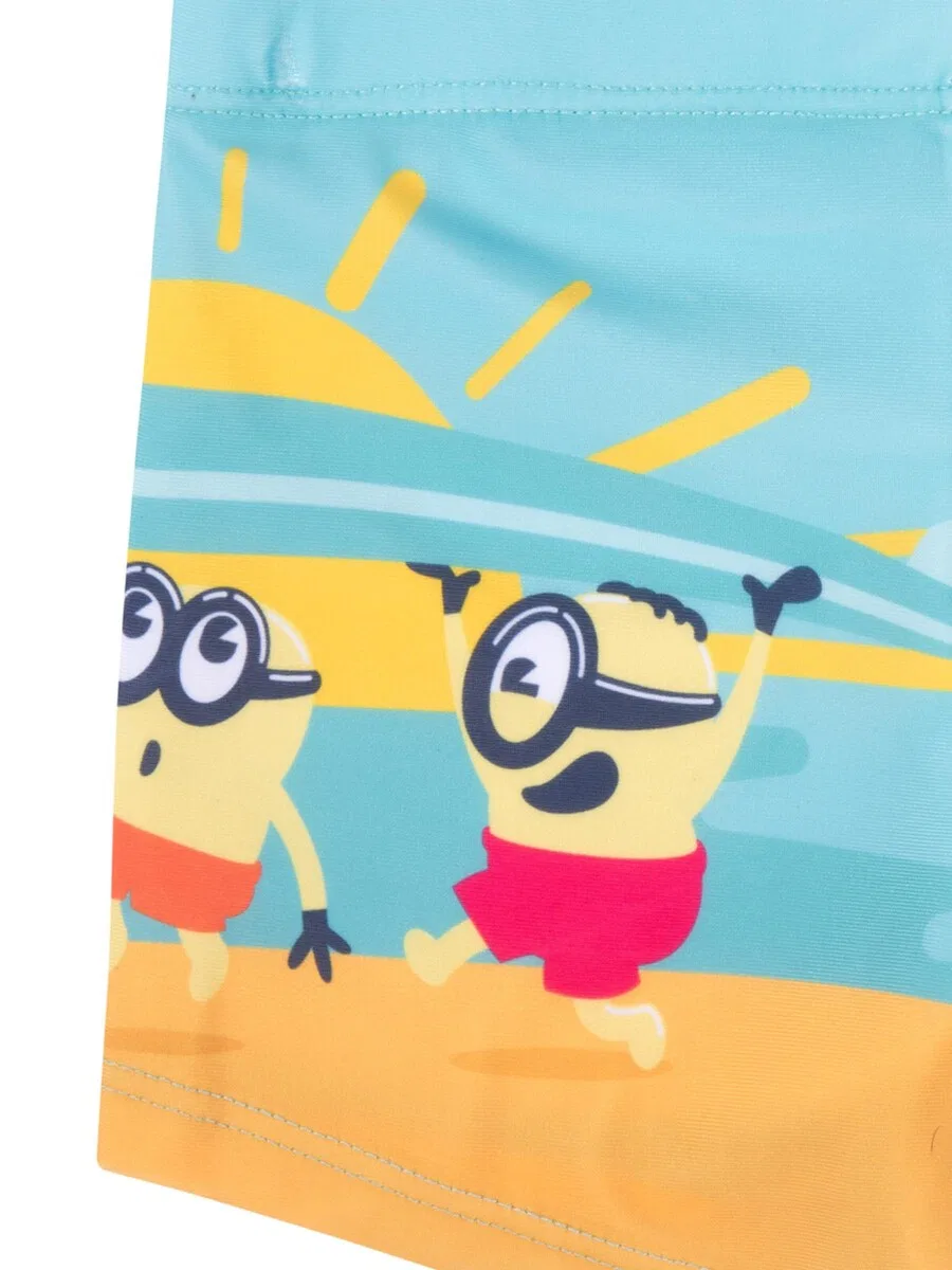 Плавки с изображением миньонов, синие Minions — фото 3