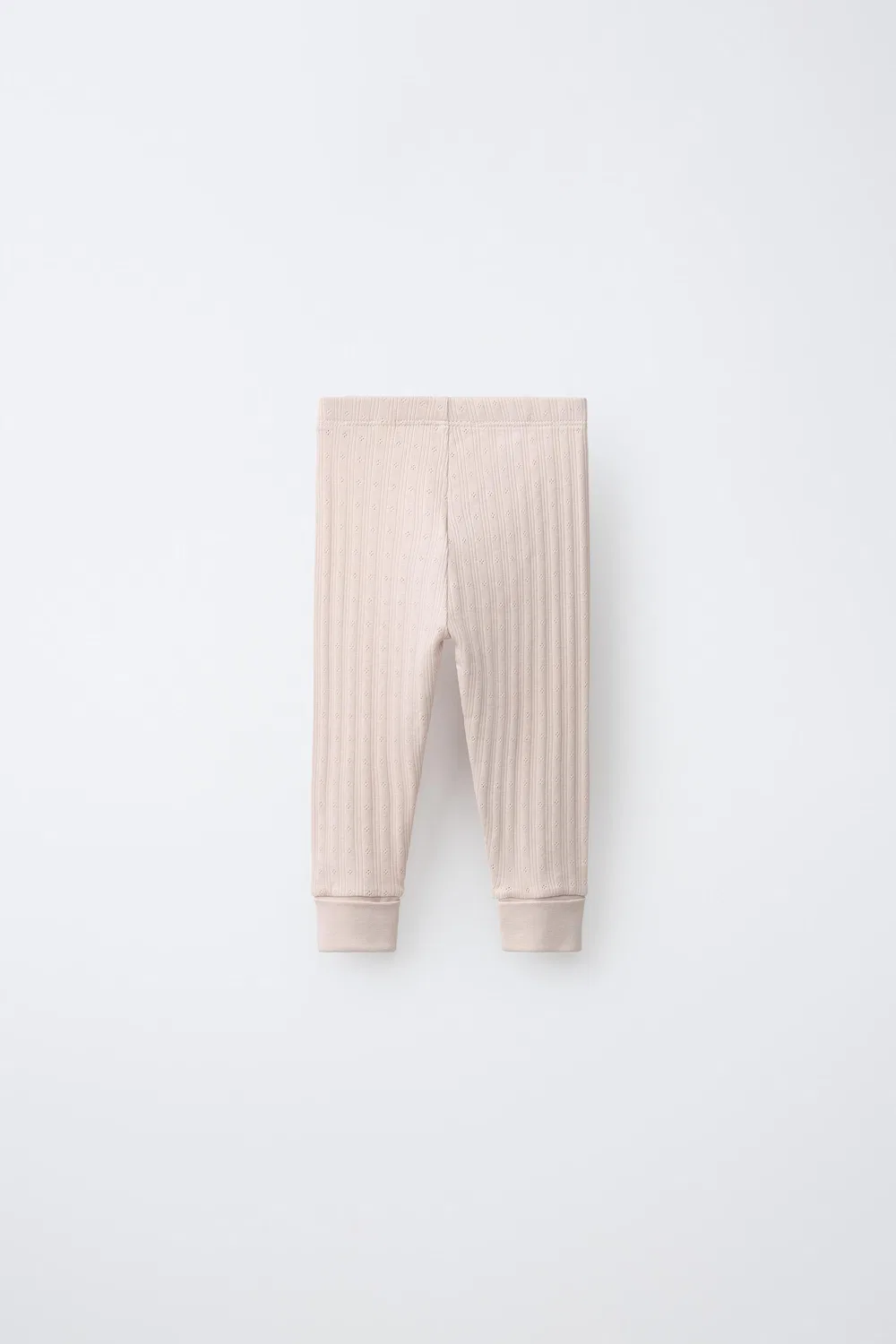 Набор из 3 леггинсов с ажурным узором ZARA, Pink — фото 3