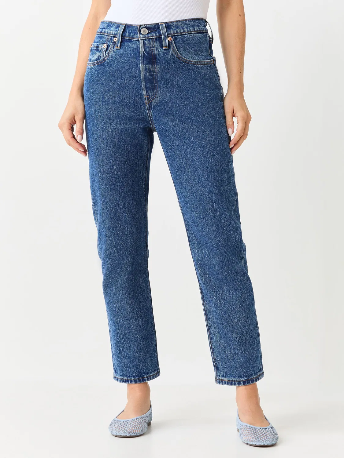 Синие джинсы Levi's — фото 2