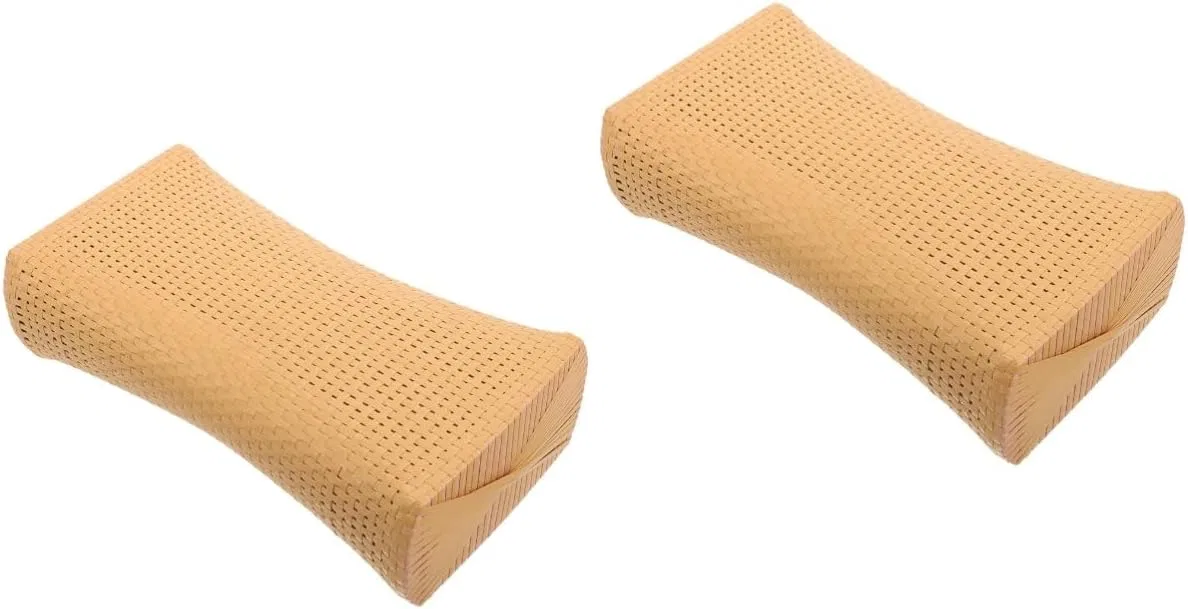 Подушка для шеи из ротанга, 2 шт, ABOOFAN, 29x16x8 см