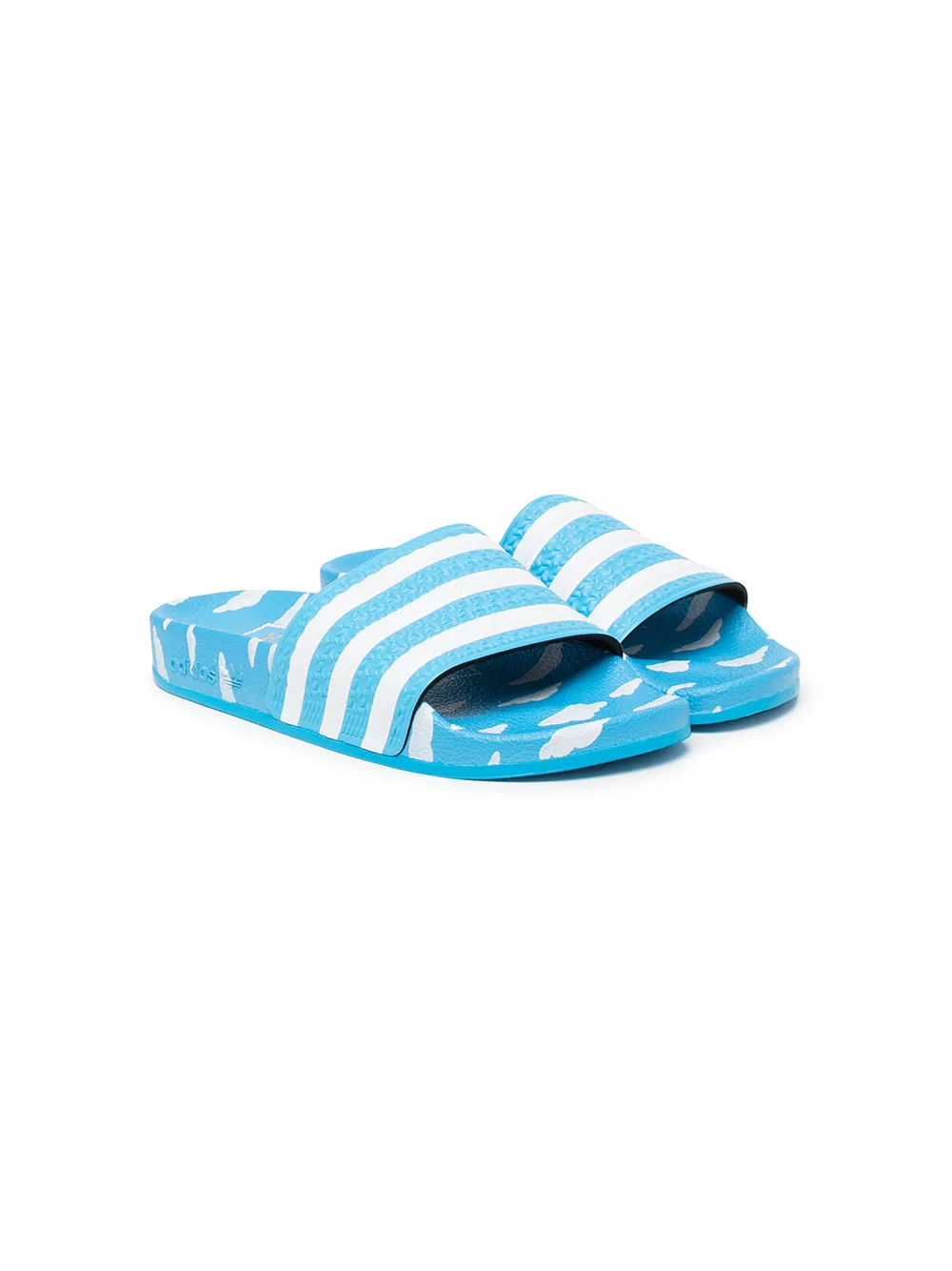 

Пляжные шлепанцы Adilette J adidas Kids, синий