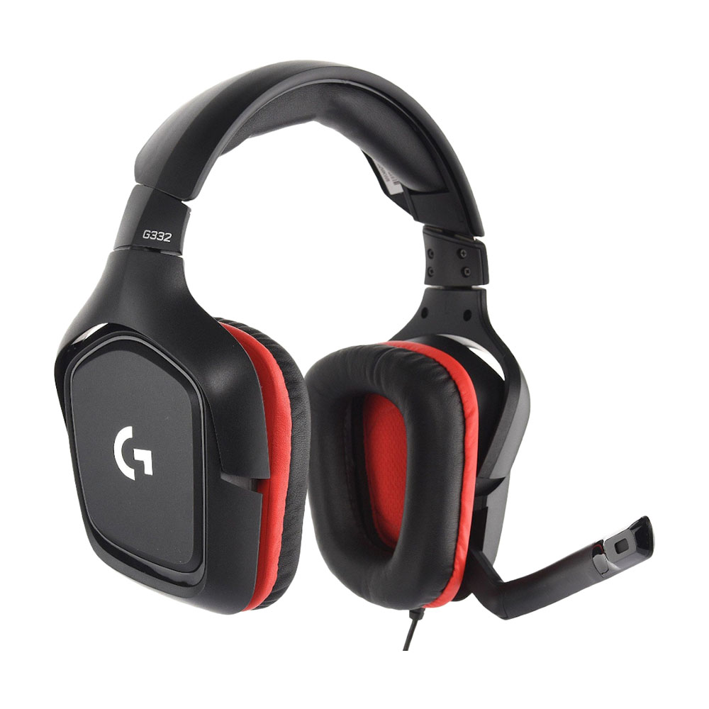 

Игровая гарнитура Logitech G332, черный/красный
