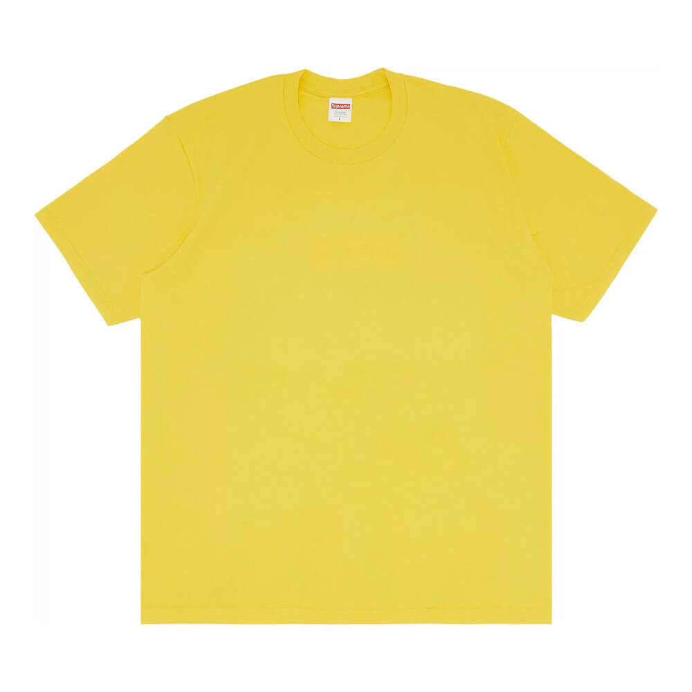 

Футболка Supreme Tonal Box Logo, жёлтый, Желтый, Футболка Supreme Tonal Box Logo, жёлтый