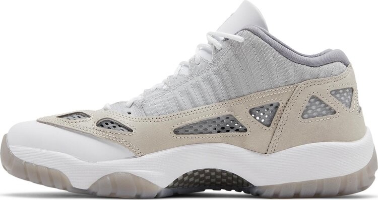 Кроссовки Air Jordan 11 Retro Low IE Light Orewood Brown, серый — фото 3