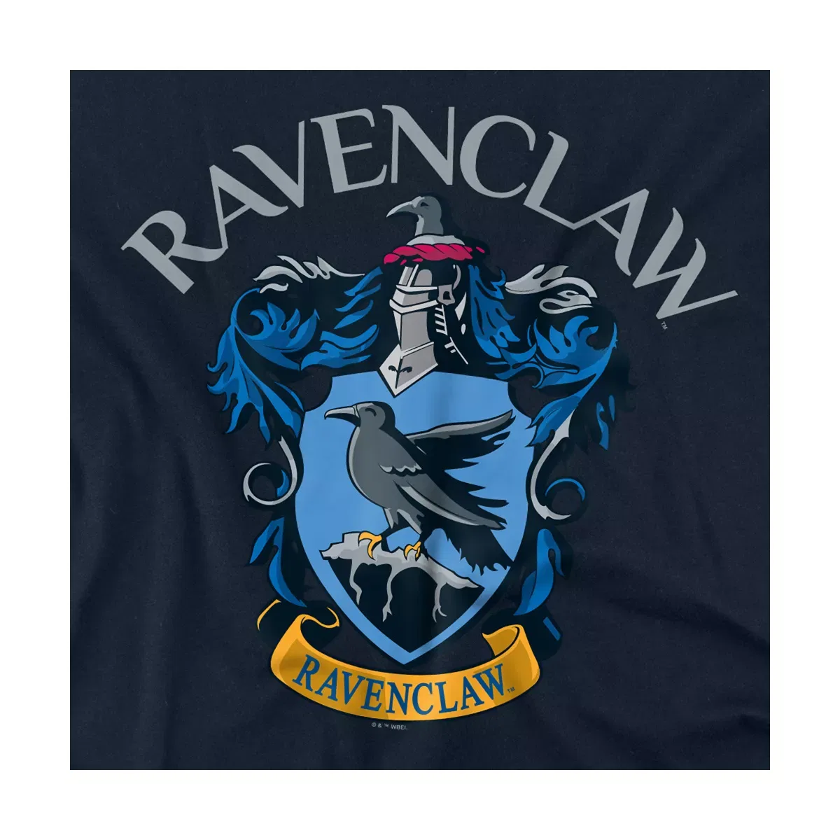 Детская футболка с принтом Harry Potter Ravenclaw Arch Crest, Harry Potter, Navy — фото 3