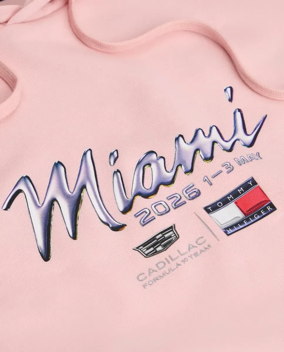 Мужская худи с принтом Cadillac Tommy Hilfiger, Rosa — фото 4