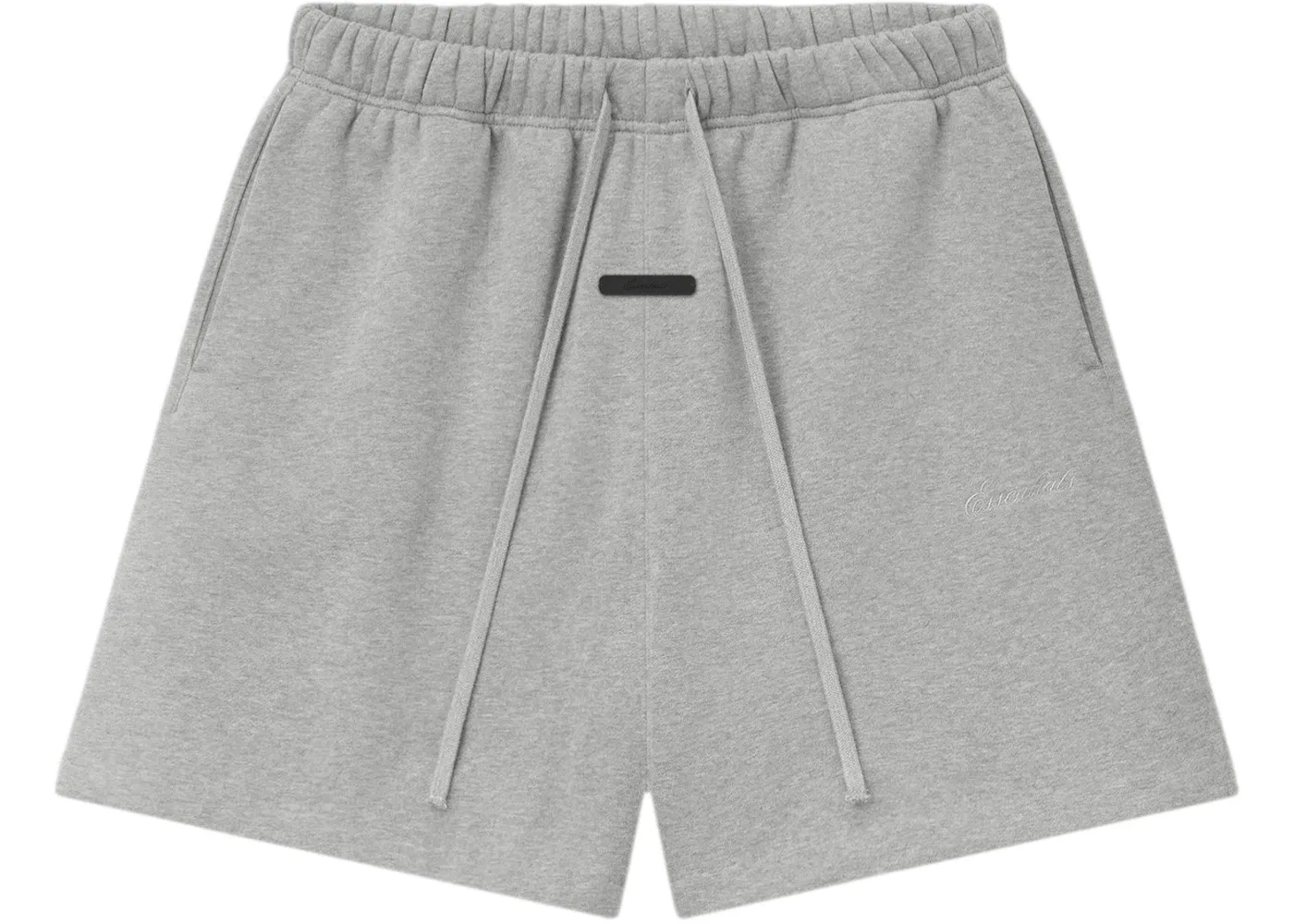 Мужские шорты с текстурой Fear of God Essentials Signature Classic Short, Concrete Heather
