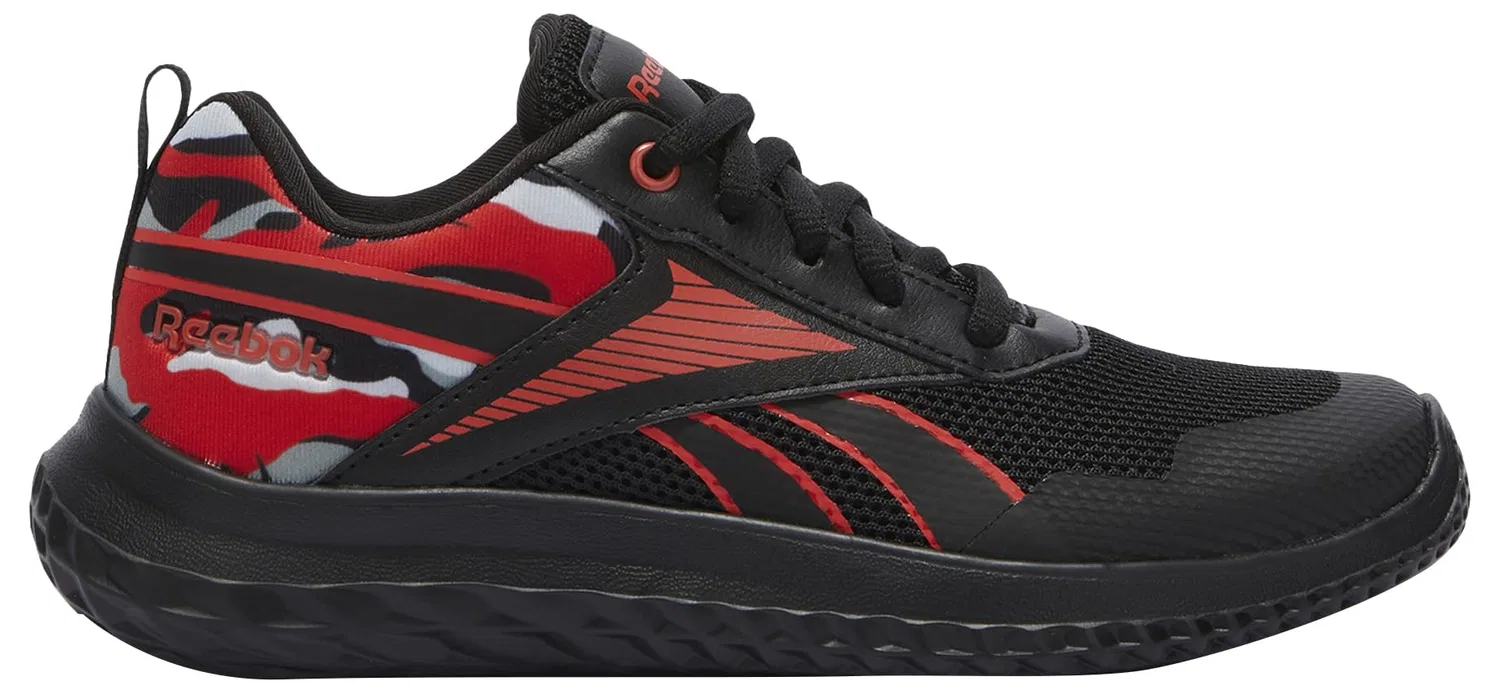 Детские кроссовки для мальчиков легкие Rush Runner 5 Reebok, Black Energyred Grey3