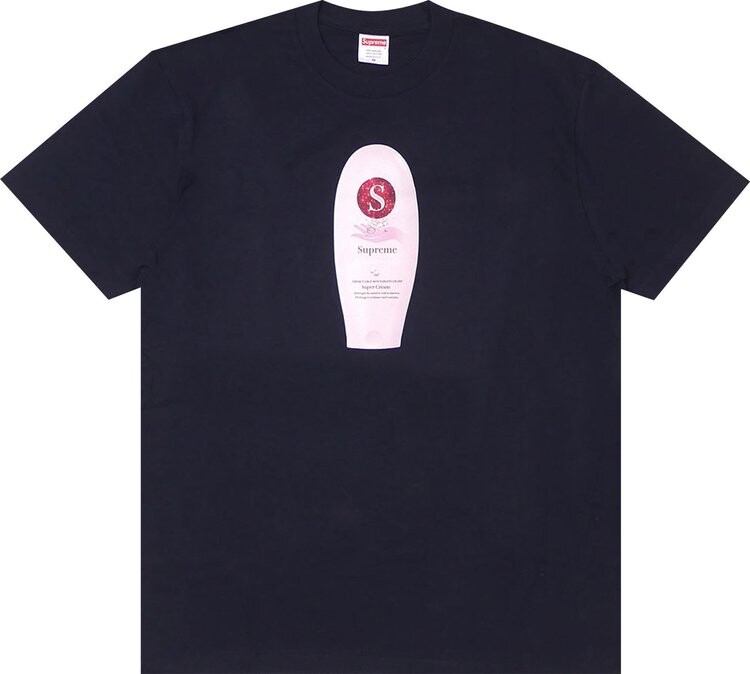 

Футболка Supreme Super Cream Tee 'Navy', синий
