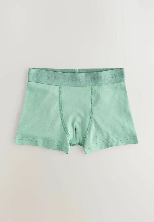 Трусы 5 шт, полосатые, Regular fit - 5 pack - trunks, Next, зеленый, экрю — фото 4