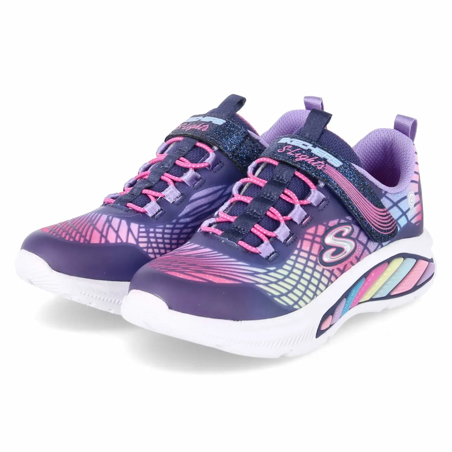 Тапочки с высоким голенищем Skechers, лиловый