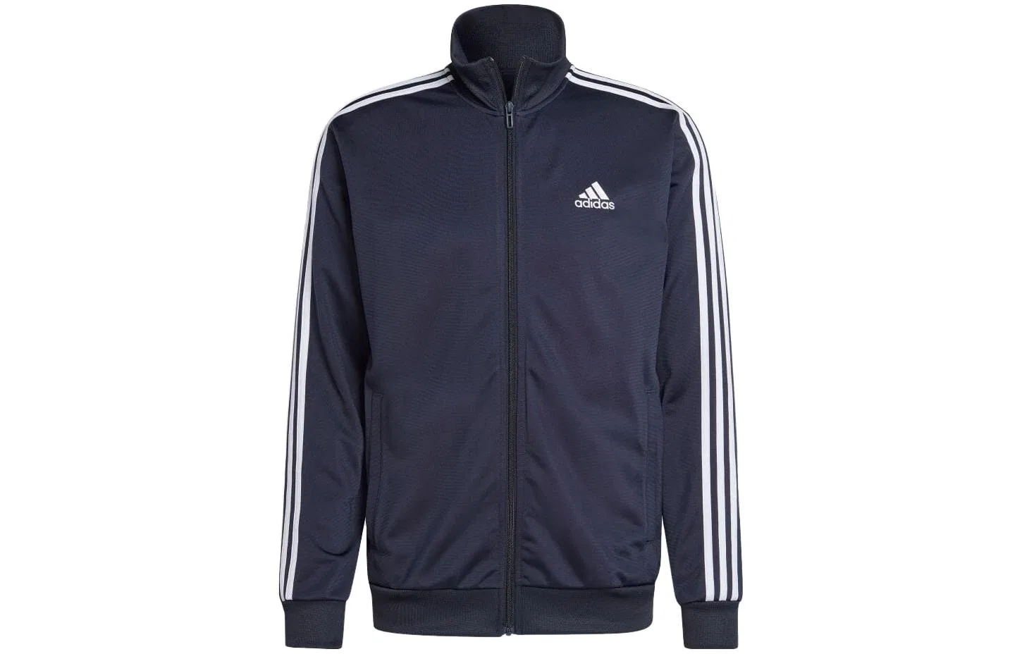 Мужской спортивный комплект с воротником-стойкой Adidas, Ink — фото 3