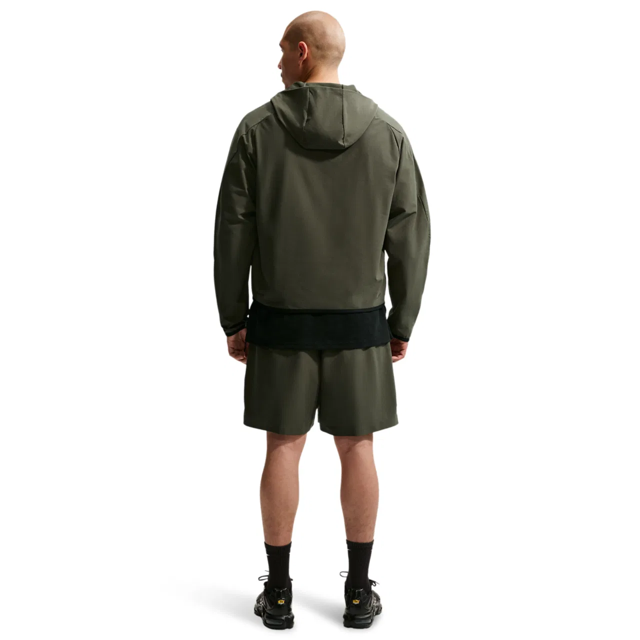Мужские шорты Tech Shori Knit Nike, цвет Cargo Khaki/Black — фото 4