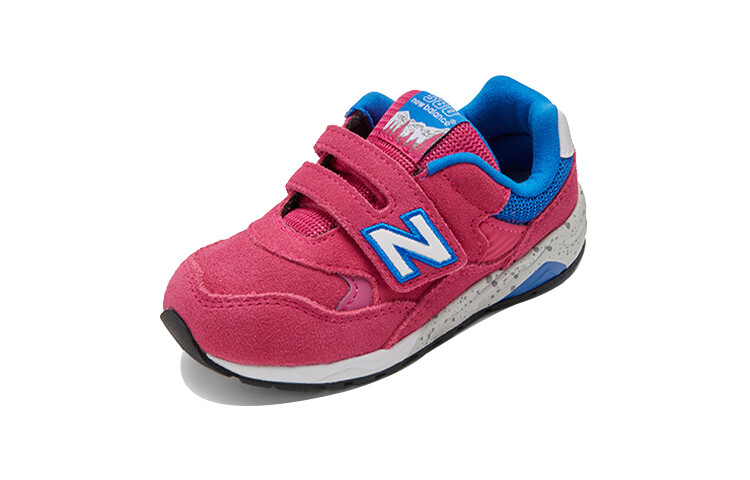 Кроссовки New Balance NB 580 Toddler Shoes TD Low-top Peach Pink/blue/white — фото 2