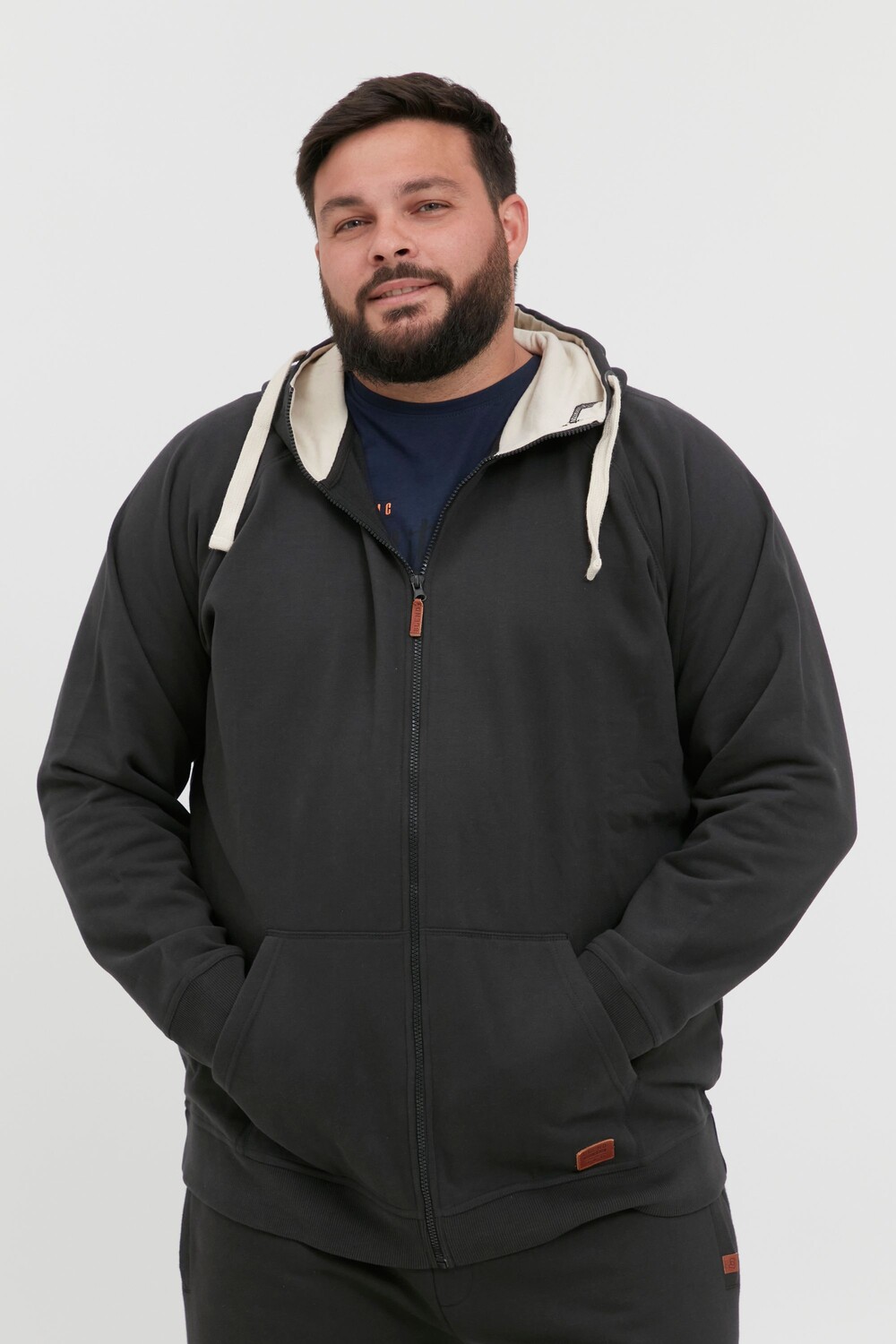

Куртка BLEND Kapuzensweatjacke, черный