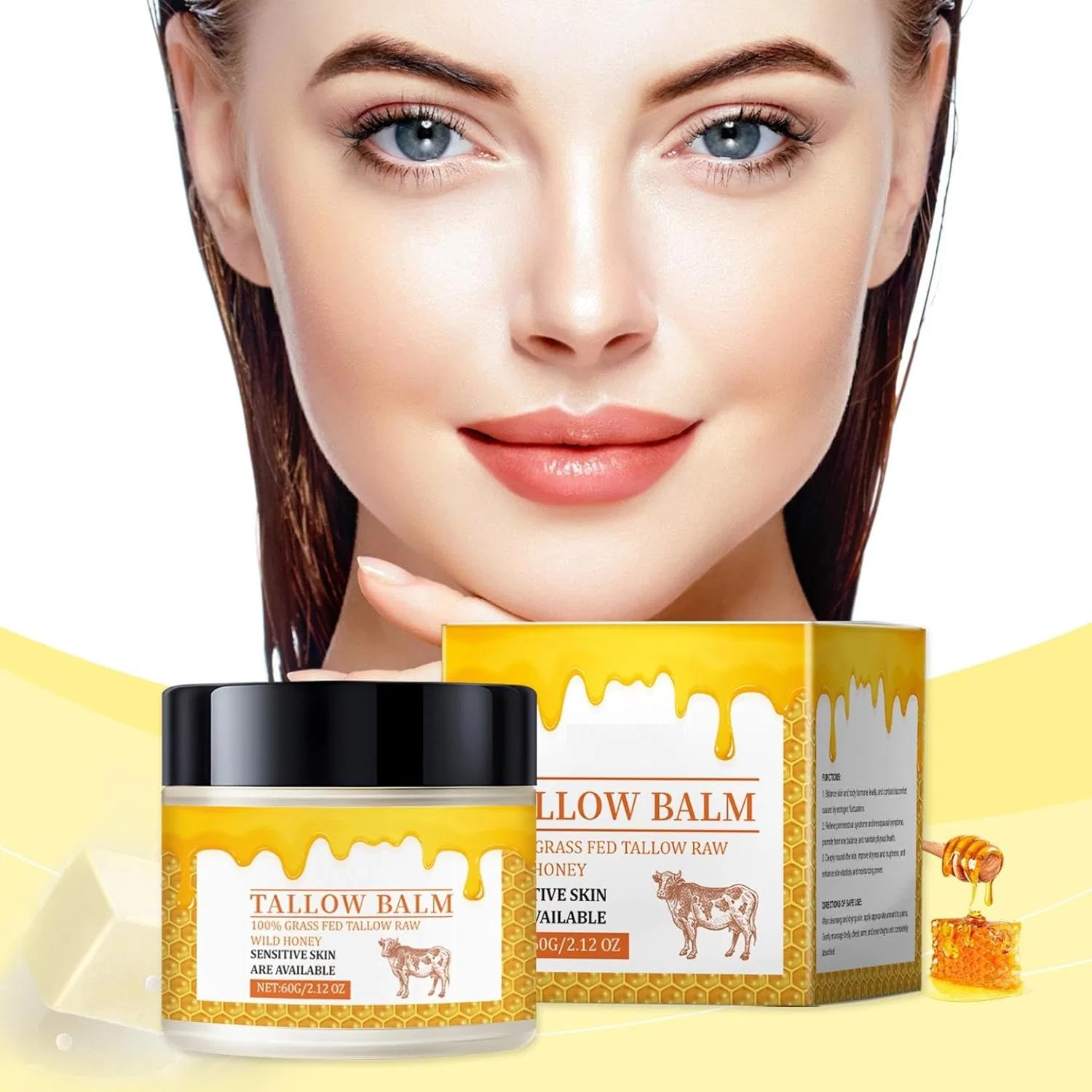 Крем для лица, Anti-Wrinkle Balm, Generisch, 3 шт, 60 г