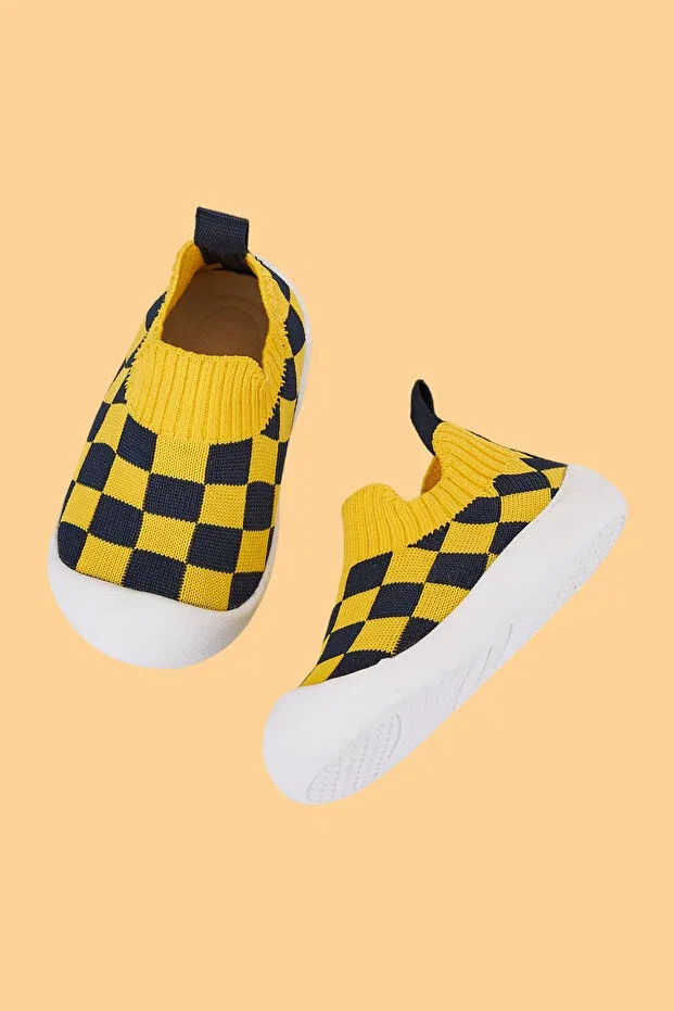 Детские спортивные туфли для девочек с ортопедической стелькой Young Mumenim, Yellow