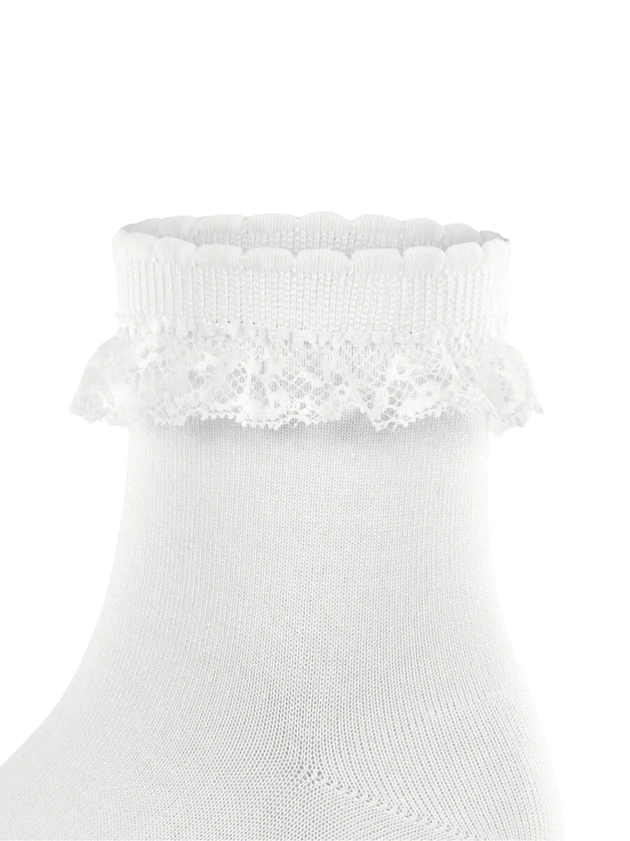 Носки FALKE 'Romantic Lace' белого цвета — фото 4