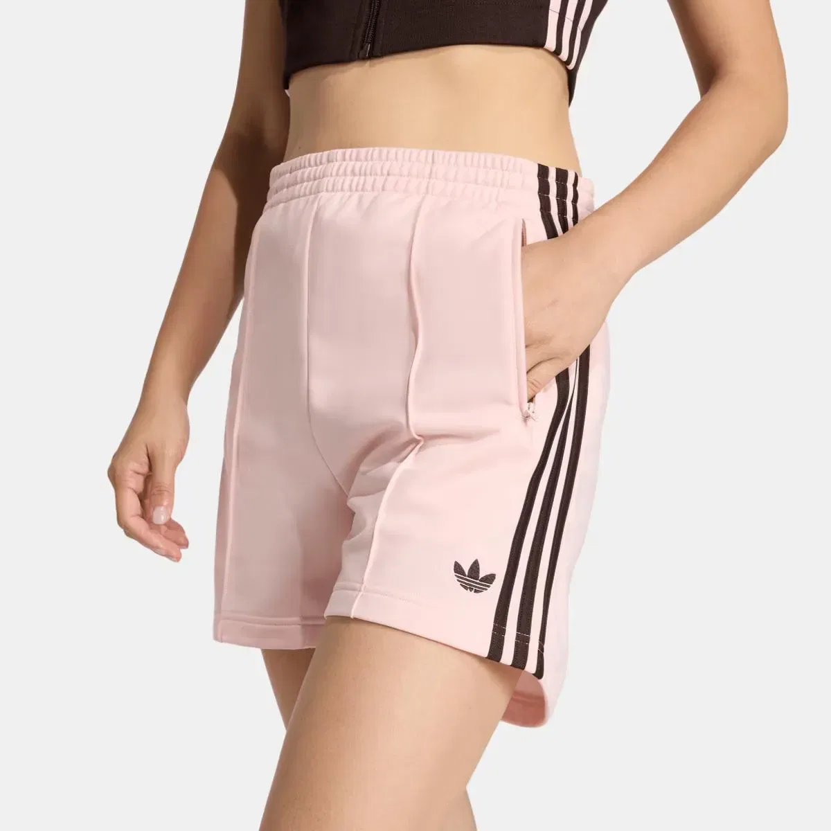 Женские шорты Adicolor Adidas Originals, Rosa — фото 3
