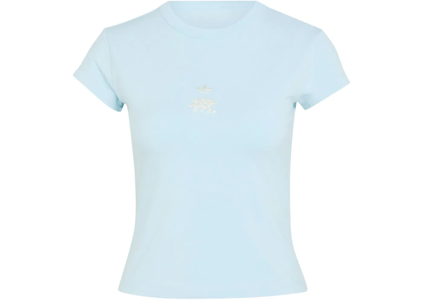 Женская футболка с коротким рукавом Tee Adidas, Ice Blue