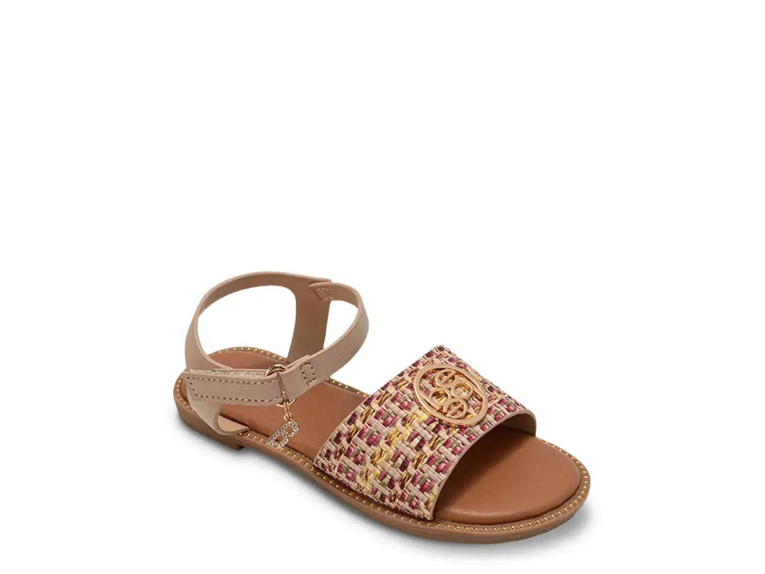 Сандалии Sandy Sandal с регулируемым ремешком, bebe, разноцветные