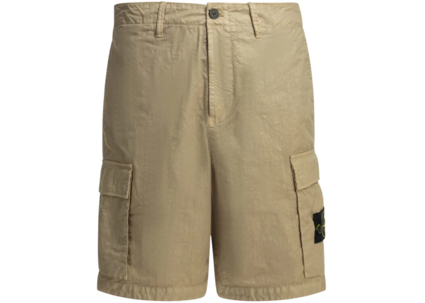 Мужские шорты карго с принтом Organic Look Stone Island, бежевый
