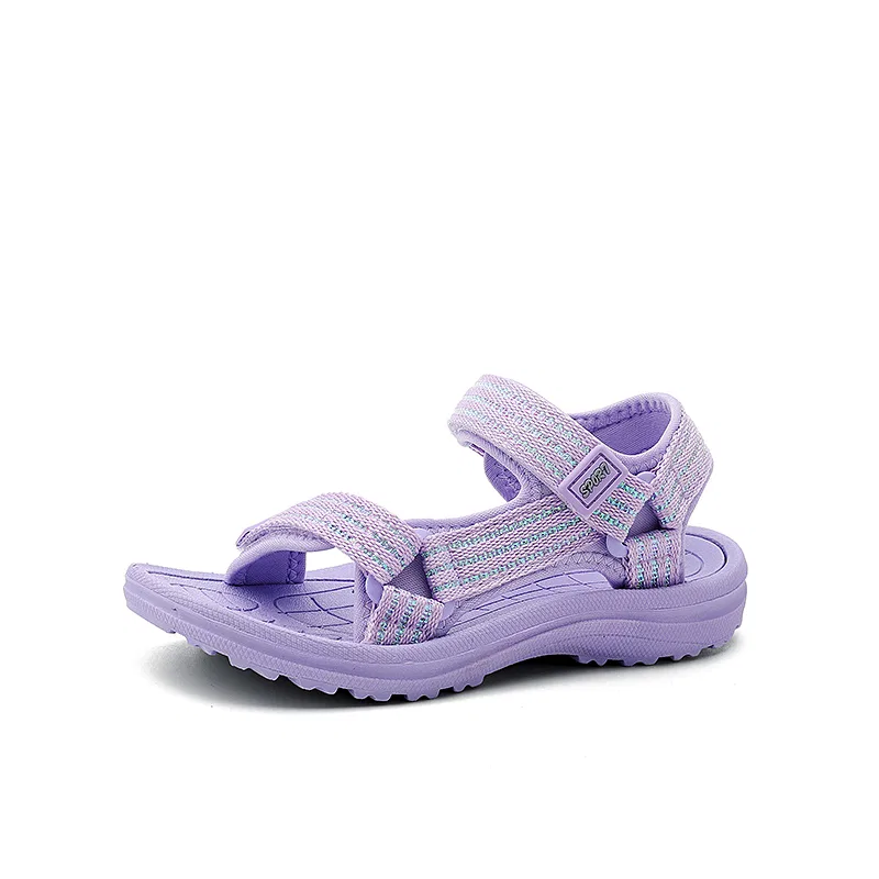 Детские сандалии для девочек из полиэстера VENICEW, Purple — фото 3