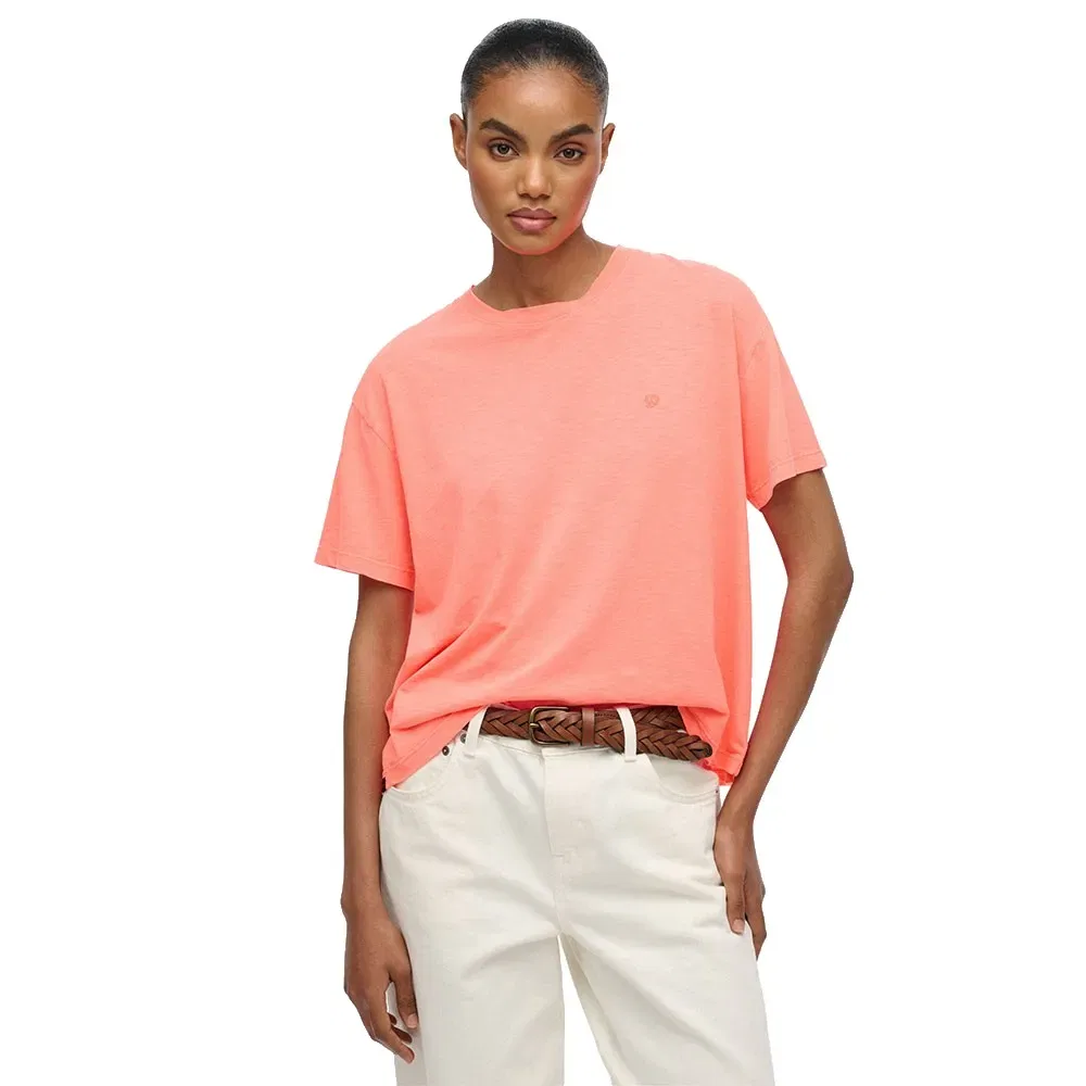 Женская футболка с коротким рукавом Studios Crew Superdry, Orange