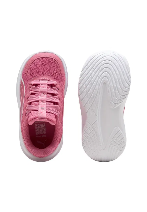 Кроссовки с принтом Baby shoes Puma magic-rose, pure, rose-blanc — фото 3
