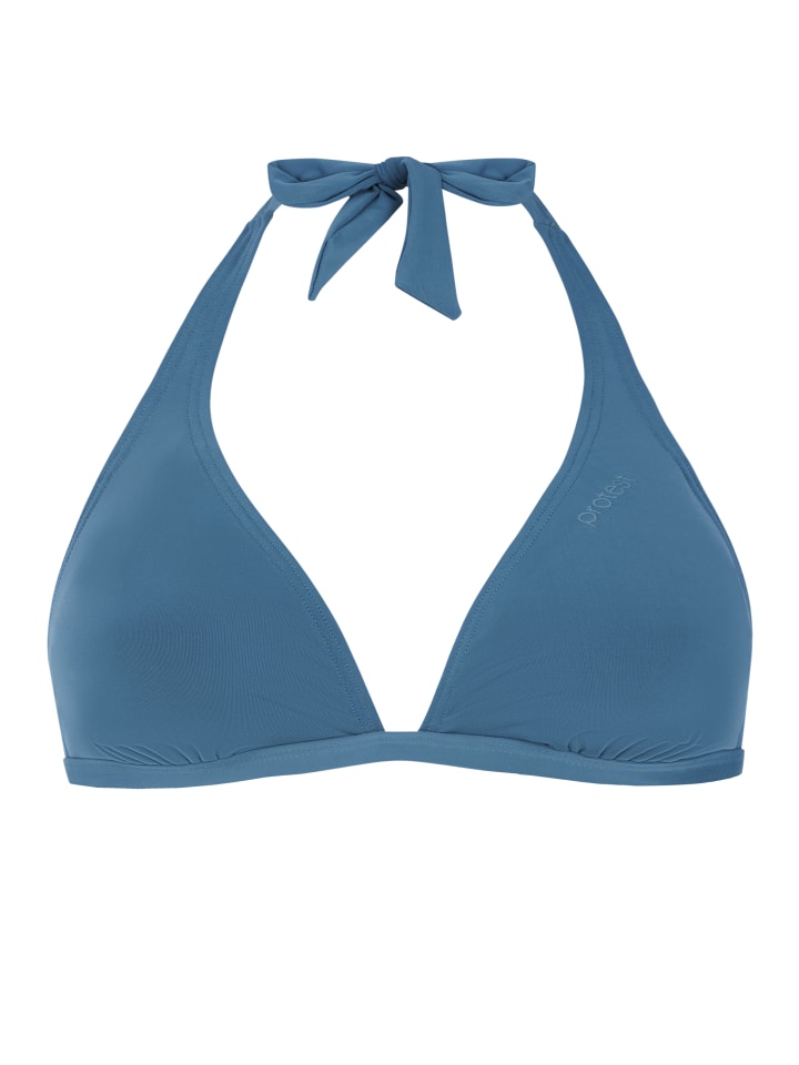 

Верх бикини Protest MIXZERO halter bikini top B&C-cup, цвет Raku Blue