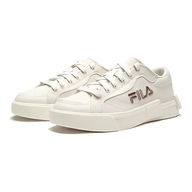 Детские кроссовки низкие для мальчиков и девочек FILA KIDS, Foam White/Milk White — фото 4