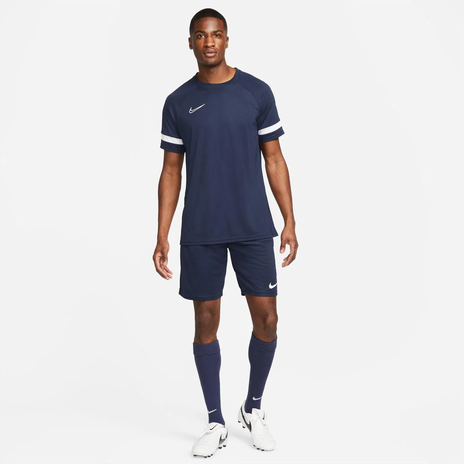 Мужские шорты с технологией Dri-FIT Nike, Schwarz Weiss — фото 2