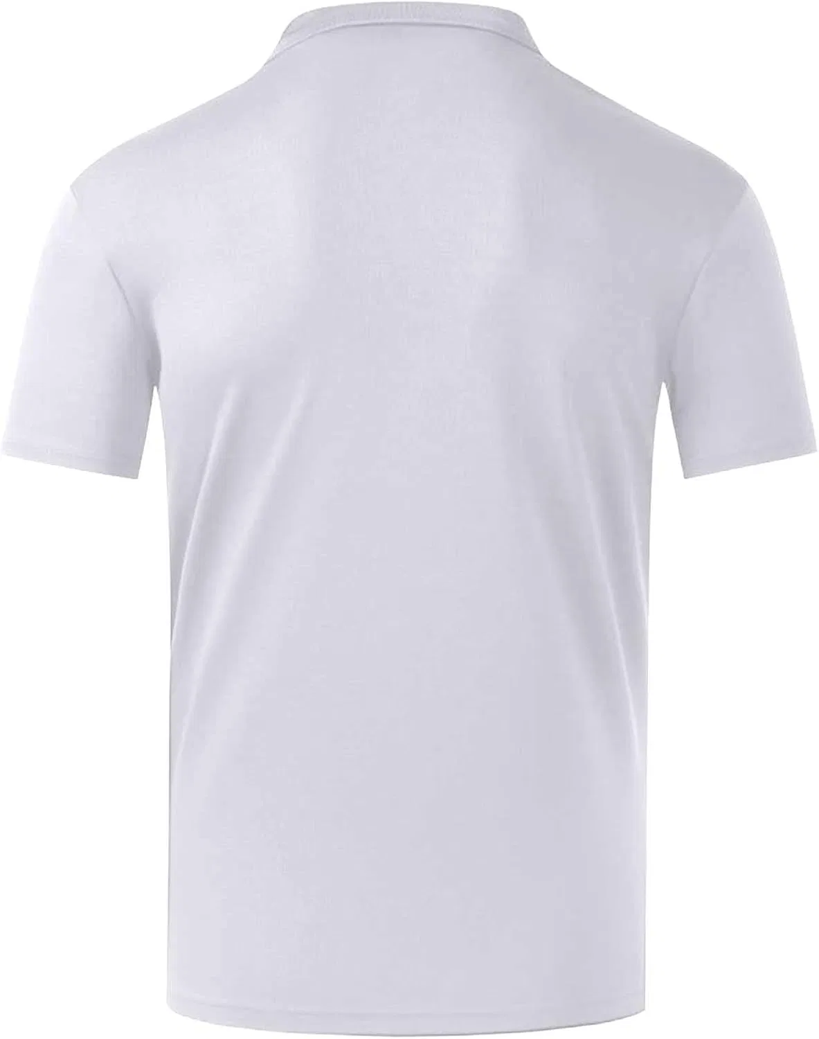 Женская футболка с воротником для гольфа, Quick Dry, White