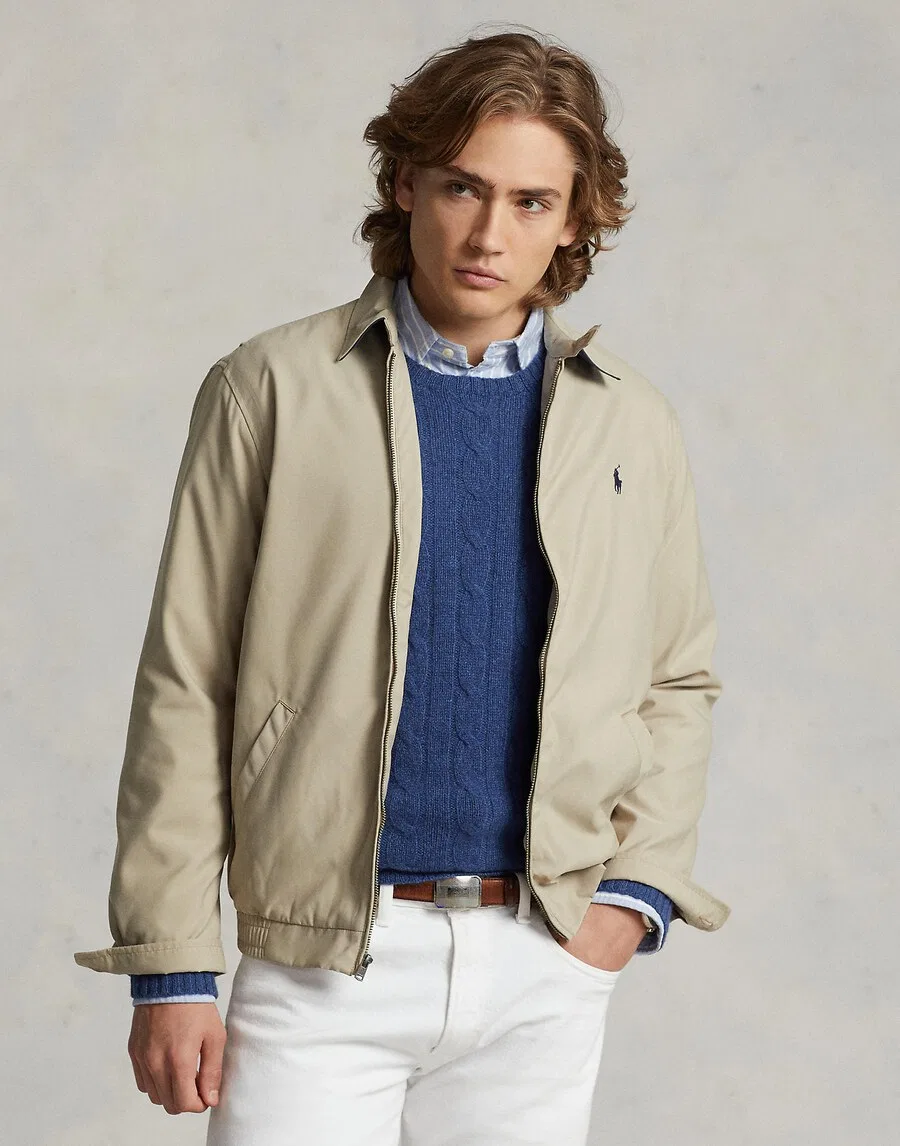Куртка Polo Ralph Lauren Between-Season 'BI-SWING' пастельно-зеленого цвета — фото 4