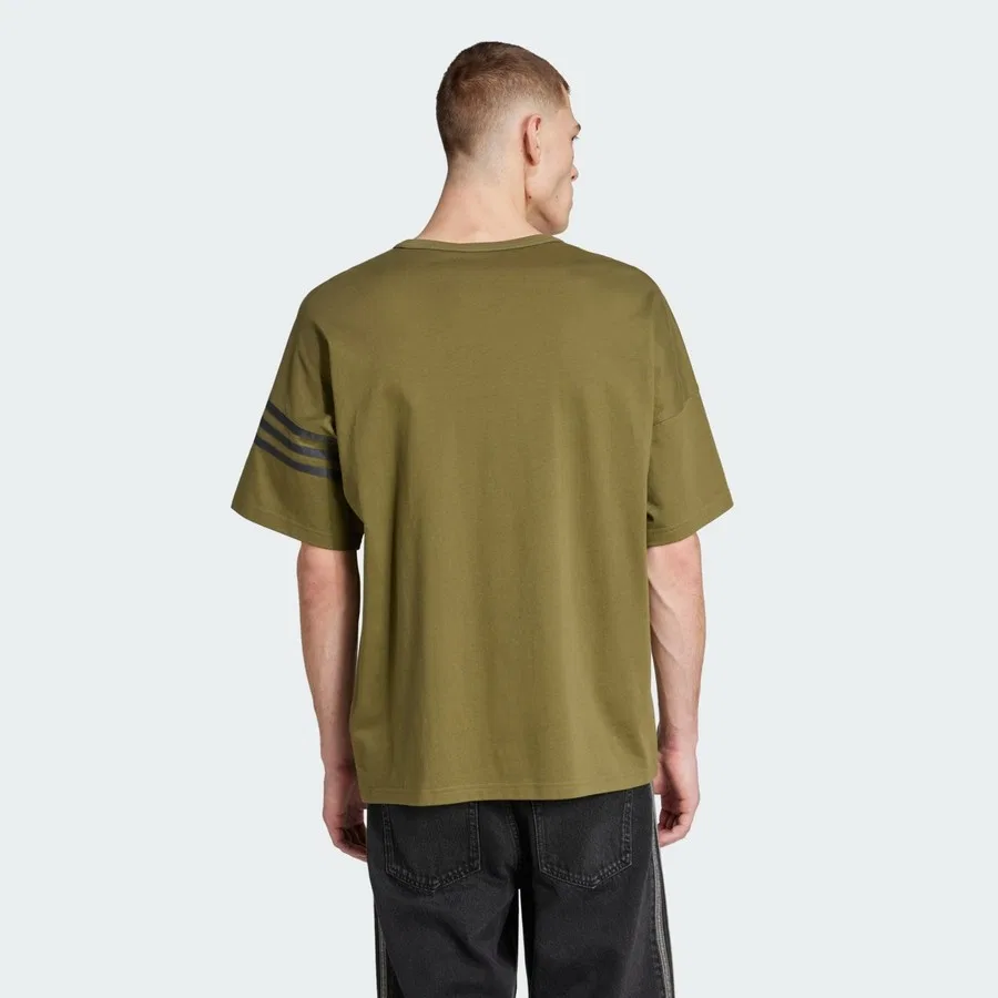 Футболка с длинным рукавом Neuclassics Tee adidas, Зеленый — фото 2