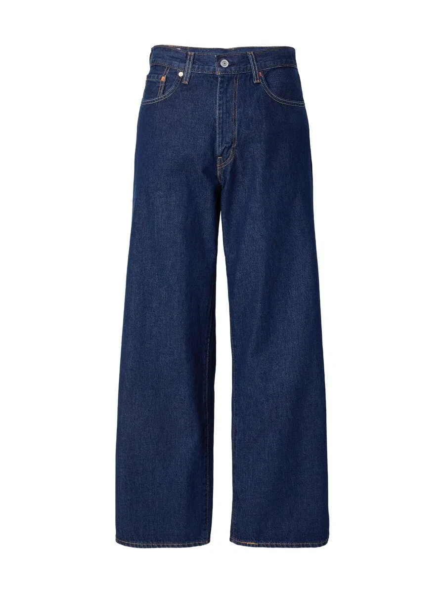 Джинсы LEVI'S Baggy Jeans 'Baggy Wide Leg' темно-синего цвета