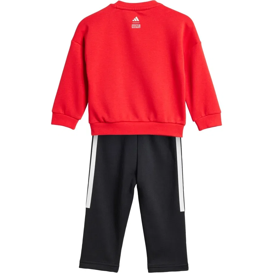 Детский спортивный комплект с принтом Marvel Spider-Man, adidas, Красный — фото 4