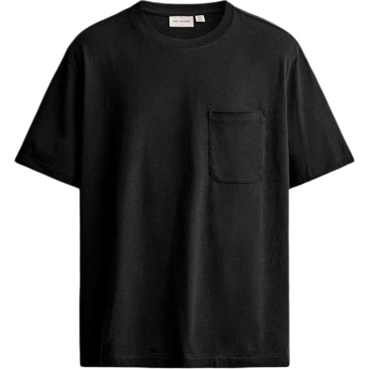 Мужская футболка с круглым вырезом Origins, ZARA, Black