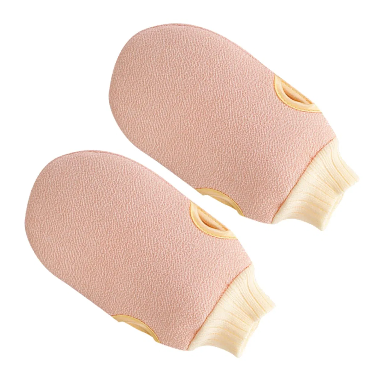Набор эксфолирующих перчаток для душа, Alipis, 6 шт, 23.2x12.5 см, Light Pink — фото 3