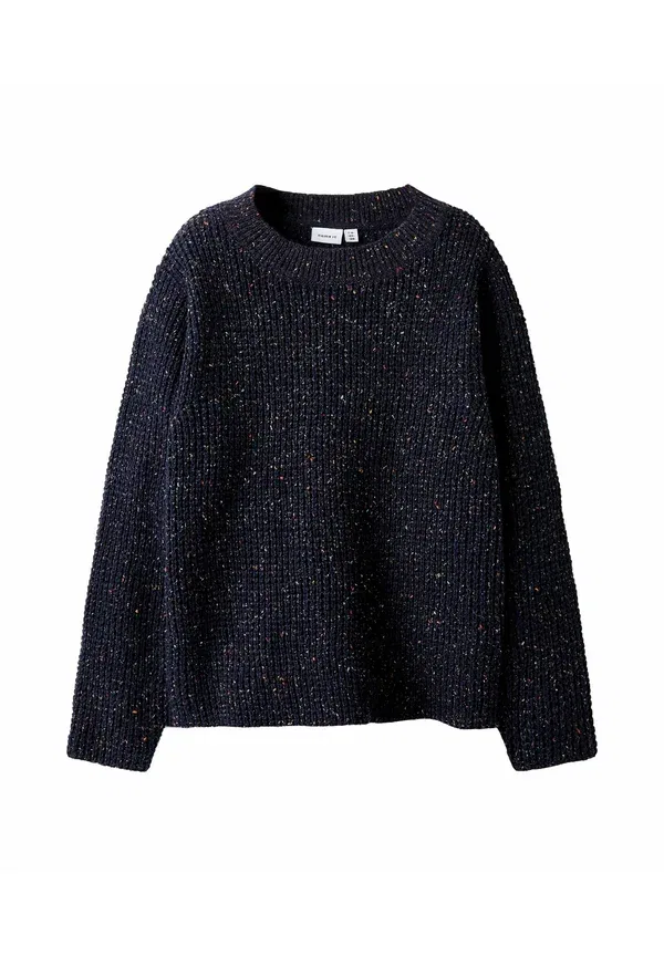 Джемпер свободного кроя Knitted loose fit Name It, темно-синий Blazer