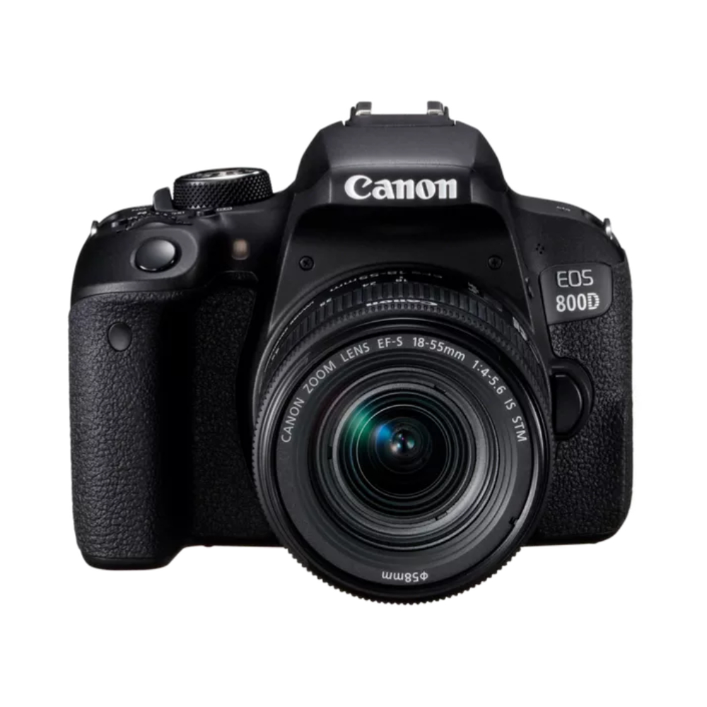 

Фотоаппарат цифровой Canon EOS 800D с объективом Canon EF-S 18-55mm f/4-5.6 IS STM, черный