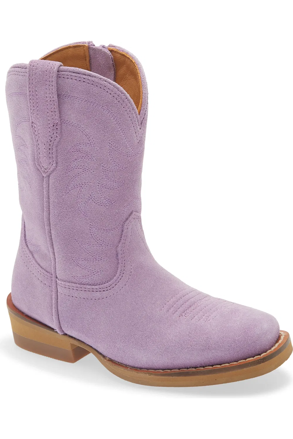 Детские сапоги ковбойские на каблуке The Annie Western Boot Tecovas, Lavender