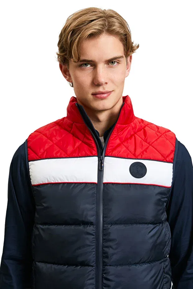 Мужской жилет без рукавов U.S. Polo Assn., Navy Blue — фото 2