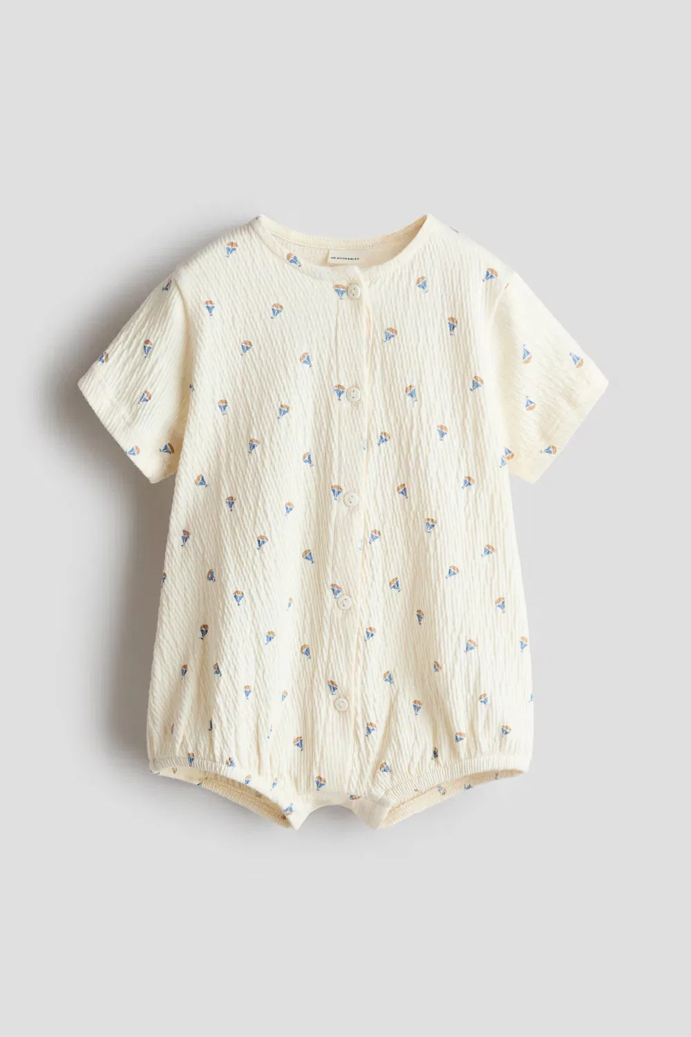 Комбинезон с принтом H&M, Cremefarben/Segelboote
