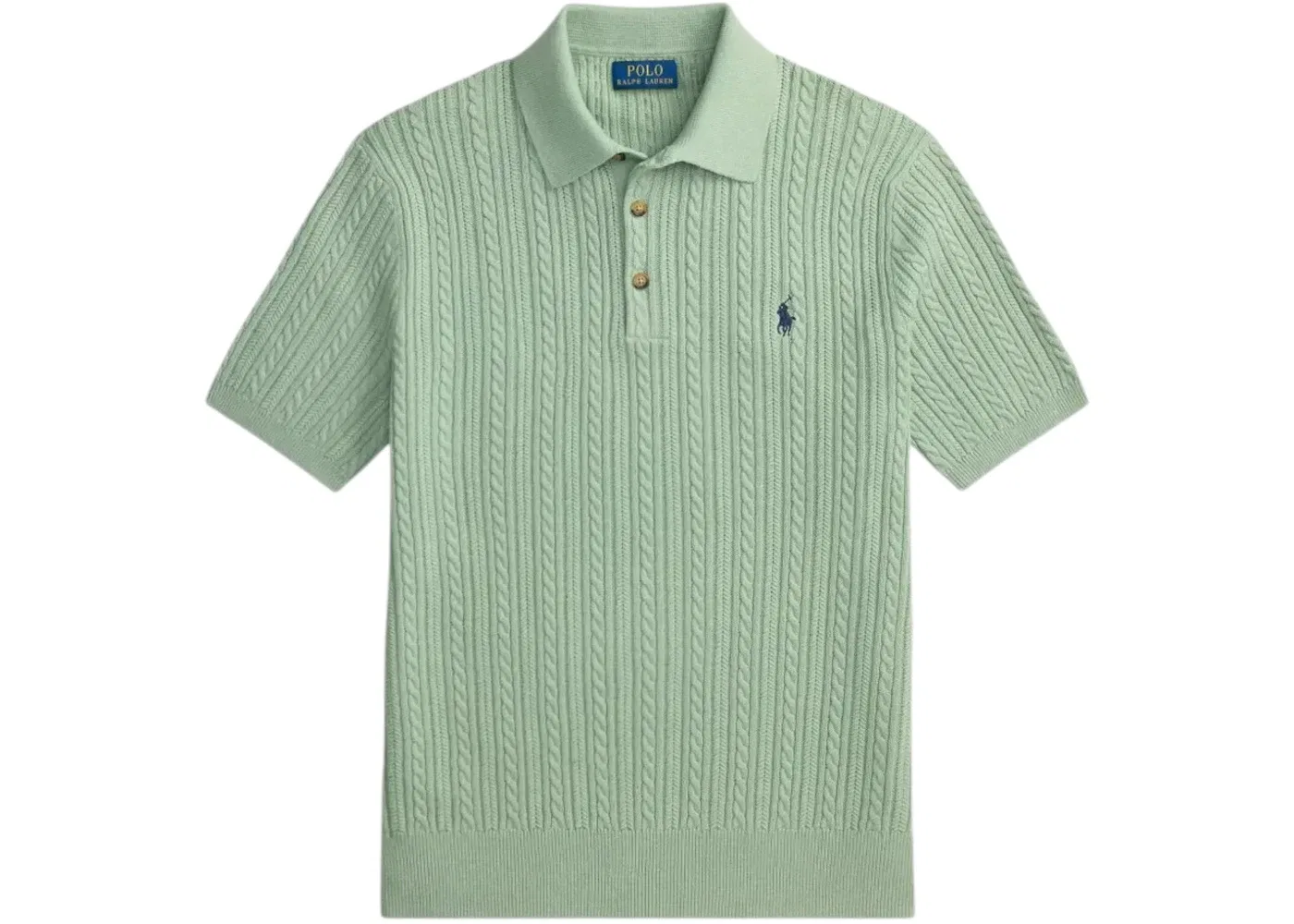 Мужское поло с коротким рукавом Polo Ralph Lauren, Light Green
