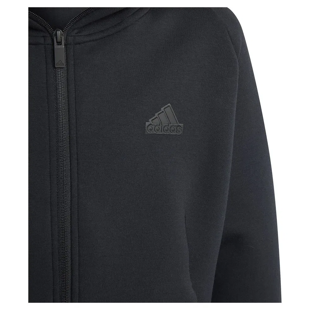 Худи на молнии Adidas ZNE, черный — фото 3